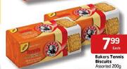 Bakers Tennis Biscuits-200Gm Each