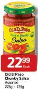 Old El Paso Chunky Salsa-226-235Gm Each