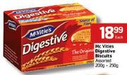 Mc Vities Digestive Biscuits-200-250Gm Each