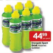 Energade Sport Drink-6X500Ml Per Pack