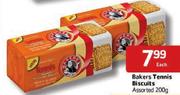 Bakers Tennis Biscuits 200Gm-Each