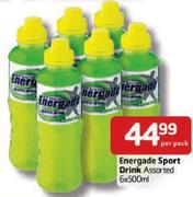 Energade Sport Drink 6X500Ml-Per Pack