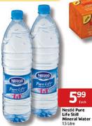 Nestle Pure Life Still Mineral Water 1.5L-Each