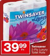 Twinsaver 2-Ply Luxury Toilet Rolls-9's