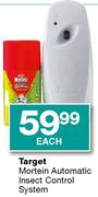 Target Mortein Automatic Insect Control System-Each