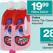 Cobra Active Tile Cleaner Assorted-750ml-Each