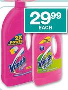 Vanish Stain Remover Regular-1Ltr/Stain Remover Hygiene-800ml/Crystal White-1Ltr-Each