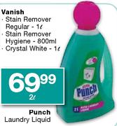 Punch Laundry Liquid-2Ltr