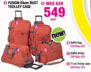 Fusion 64cm Rust Trolley Case - Each