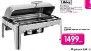 Steelking 9L Stainless Steel Roll Top Chafing Dish-Each