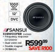 Sansui Subwoofer-DVC1203