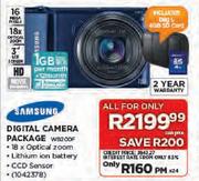 Samsung Digital Camera Package-WB200F