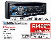Pioneer USB/CD/MP3 Player-DEH4550BT