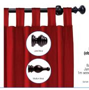 Medium Finial (Ebony Colour Only)-Each
