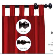 Wooden Rod (Ebony Colour Only)-1m Each