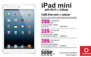 iPad Mini With Wi-Fi + Cellular-Each