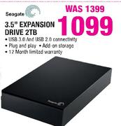 Seagate 3.5" Expansion Drive 2TB-Each