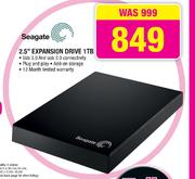 Seagate 2.5" Expansion Drive 1TB-Each
