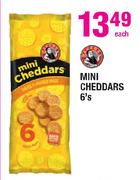 Mini Cheddars-6's Each