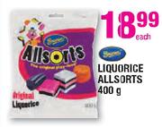 Beacon Liquorice Allsorts-400g Each