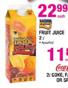 Liqui Fruit Juice Assorted-2L Each