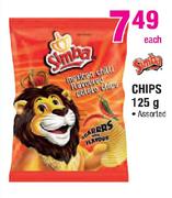 Simba Chips Assorted-125g Each