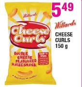 Willards Cheese Curls-150g