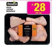 Foodco Fresh Chicken Braaipack-Per Kg