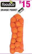 Foodco Orange Pocket