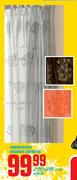 Embroidered Organza Curtains-230x218cm Each
