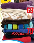 Coral Fleece Blankets-125x150cm Each