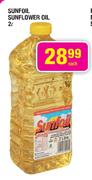 Sunfoil Sunflower Oil-2L Each
