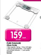 Pure Pleasure Glass Scale-Each