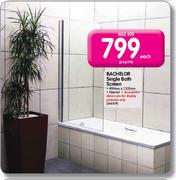 Bachelor Single Bath Screen-Each