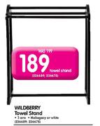 Wildberry Towel Stand