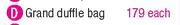 Millenium Grand Duffle Bag Each