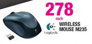 Logitech Wireless Mouse-M235 Each