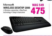 Microsoft Wireless Desktop 2000
