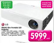 LG PB60G Slim Portable LED Projector