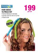 Homemark Hair Wavz 15 Piece Kit-Per Set