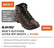 Hi-Tec Men's Altitude Ultra Wpi Boots