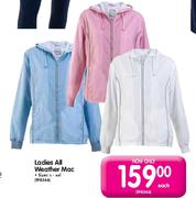 Ladies All Weather Mac Each