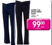 Ladies 1 Up Shape Waist Pants Each