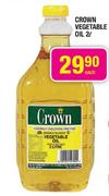 Crown Vegetable Oil-2ltr Each