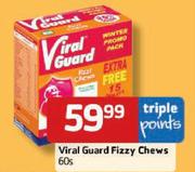 Viral Guard Fizzy Chews-60's
