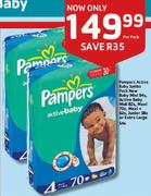 Pampers Active Baby Jumbo Pack-Per Pack