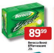 Berocca Boost Effervescent - 20's