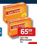 Cal C Vita Effervescent-20 Per Pack Each