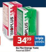 Bio Plus  Energy Tonic Assorted-200ml Each