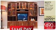 Brigitte 3 Piece Wall Unit